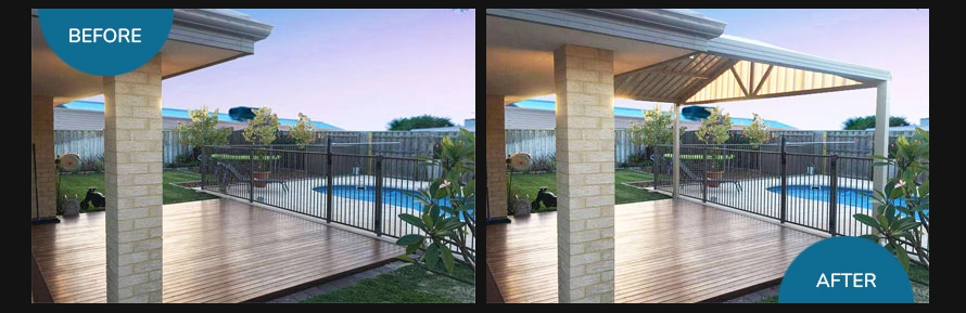 before and after my patio perth