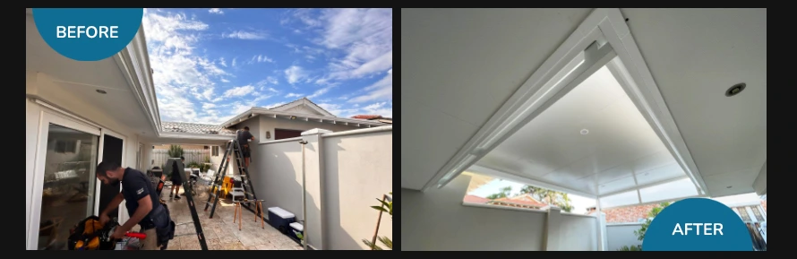 before and after my patio perth