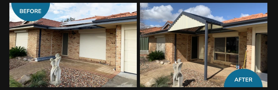 before and after my patio perth