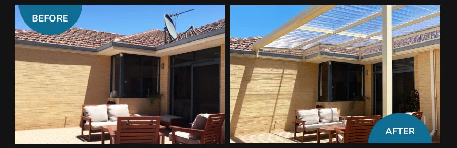 before and after my patio perth