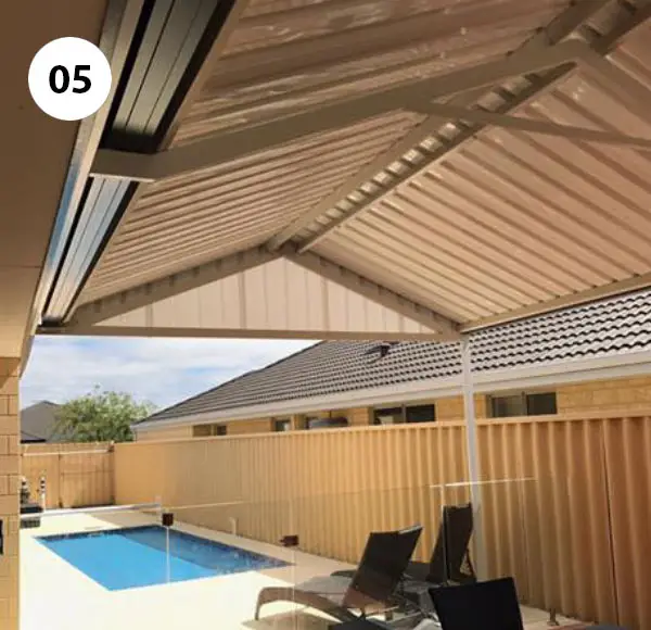 Gable patio design idea 5 in Perth by My Patio