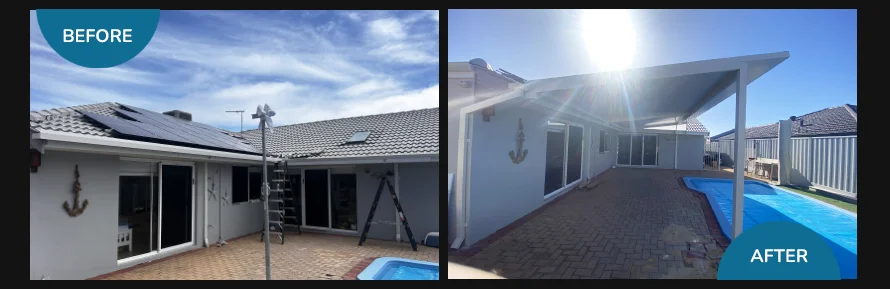 before and after my patio perth