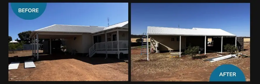 before and after my patio perth